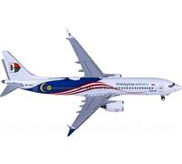FloZ Para JC Wings para Malaysia Airlines para Boeing 737 MAX 8 9M-MVA 1:400 modelo de avión preconstruido