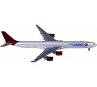 FloZ Para JC Wings para Maleth Aero para Airbus A340-600 9H-PPE Thank You NHS 1:400 Modelo preconstruido de avión