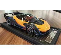 FloZ Para modelos a escala VIP para McLaren para Sabre Edición Limitada Naranja 1:18 Modelo preconstruido