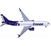 FloZ Para modelos NG para Bonza para Boeing 737 MAX 8 VH-UIK 1:400 modelo de avión preconstruido