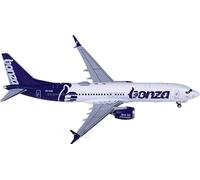 FloZ Para modelos NG para Bonza para Boeing 737 MAX 8 VH-UJK 1:400 modelo de avión preconstruido