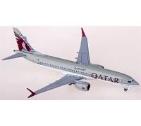 FloZ Para modelos NG para Qatar para Boeing 737 MAX 8 A7-BSC 1:400 modelo de avión preconstruido