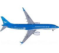 FloZ Para modelos NG para XiamenAir para Boeing 737 MAX 8 B-20CP 1:400 modelo de avión preconstruido