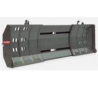 FloZ Para pasatiempos universales para Volmer para ensilaje, escudo telescópico para maquinaria agrícola VTS 300, placa de empuje para tractor, accesorios 1:32, modelo preconstruido