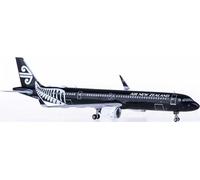 FloZ Para Phoenix para Air New Zealand para Airbus A321neo ZK-NNA Black 1:400 modelo preconstruido de avión