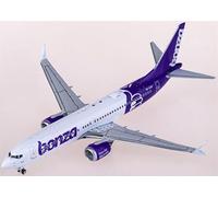 FloZ Para Phoenix para Bonza para Boeing 737 MAX 8 VH-UKH 1:400 modelo de avión preconstruido