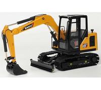 FloZ Para SANY SY75C New Excavator Engineering Yellow Limited Edition 1:25 Truck Pre-Built Model