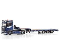 FloZ WSI para Scania S Normal CS20N 4X2 SEMI Low Loader - 3 ejes para camión R.J. Boon Transport 1:50 modelo preconstruido