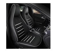 FLPLZKMNZK Coche vehículo Asiento Fundas Protectores Funda De Cuero para Asiento De Coche, Accesorios para Benz, para Gla200, Protectores De Asiento De Coche, Interior Protector Asiento Coche(White)