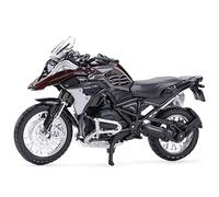 flrian para BMW 2017 R1200GS, S1000RR, 1:18 Mini Modelo De Motocicleta Vehículo Clásico De Fundición Presión Adorno De Bicicleta Simulado Regalo del Día De San Valentín Modelos de Moto(Brown)
