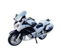 flrian para Yamaha FJR1300 1:18 Coche De Policía Modelo De Motocicleta Colección De Adornos De Coche Simulados Accesorios De Cámara Decoración De Pasteles Modelos de Moto(FJR1300A1)