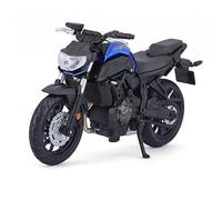 flrian para Yamaha YZF-R6,YZ-450F,1:18 Modelo De Fundición A Presión De Motocicleta, Decoración, Escultura De Bicicleta, Colección De Regalos, Mini Adornos Vehículos Modelos de Moto(MT-07 2018)