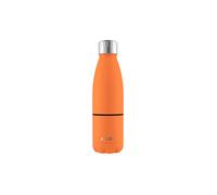 FLSK Botella isotérmica - Botella de agua con vaso 0,7l Trail-Orange naranja