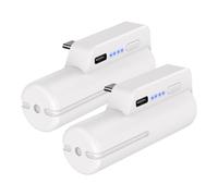 FLSTOR Batería para Meta/Oculus Quest 2, batería de respaldo portátil de 5000 mAh para correa Oculus Quest 2 Elite, carga ligera y más rápida extendida 3 horas Palytime para dispositivos VR Quest 2 y