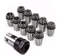 Fltaheroo 10 Unids Er16 Spring Collet Motor Eje 8 Mm Extensión Varilla Tenedor Cnc Torno de Fresado Herramienta de Máquina de Grabado