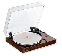 Fluance RT85 - Tocadiscos de vinilo de alta fidelidad con cartucho Ortofon 2M azul, plato acrílico, motor de control de velocidad, zócalo de madera MDF de alta masa, pies de aislamiento de vibraciones