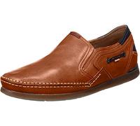Fluchos 9883 Tornado Mariner Mocasin Hombre de la Talla 39 en Color Cuero_Marino