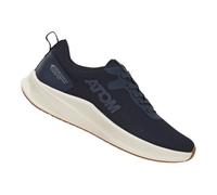 Fluchos Atom - Zapatillas Deportivas AT126 Comfort Lifestyle, Color Azul Medio y Negro y Blanco, Talla 43