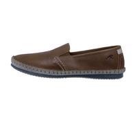 Fluchos Bahamas:Mocasines Comodidad y Estilo Piel Flexible Marrón | Modelo 8264