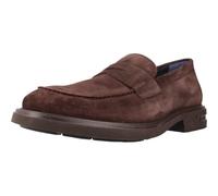 Fluchos - Belgas F0633 Café - Zapato mocasín de Piel, sin Cordones, Suela de Goma, para: Hombre Color: Cafe Talla:42