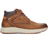 Fluchos - Botín de piel con cordones,suela de goma,bota tobillera,impermeable,casual, para: Hombre color: NUEZ talla:44