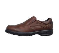 Fluchos Crono: Mocasines Hombre Marrón Piel Plantillas Extraíbles y Ligero 9144