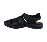 Fluchos Dozer: Sandalias de Piel Hombre Comodidad y Estilo Ligero Negro F0533