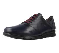 Fluchos Zapatos Derby Susan F0354 Mujer, Confort, plantillas extraíbles, Nobuck azul (37 EU / 4 UK)