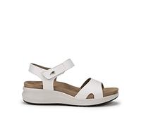 Fluchos - Sandalias de Vestir - Yagon F1475 Tibet Blanco - Zapato de Piel de Primera Calidad - Cierre con Velcro - Color Blanco - Talla 36