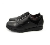 Fluchos - FLUCHOS F0354 Susan Mocasin Cordon Elastico Color Negro Mujer Talla: 39