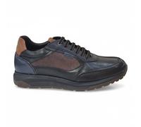 FLUCHOS - Fluchos Zapato Casual de Piel para Hombre F2532 Habana Negro Confort con Plantilla Extraíble - Cuero