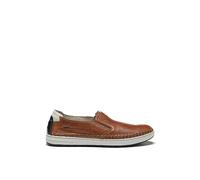 Fluchos - Lester F1714 Cuero - Zapato mocasín Casual de Piel, sin Cordones, Suela de Goma, para: Hombre Color: Cuero Talla:44