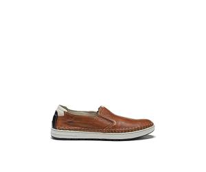 Fluchos - Lester F1714 Cuero - Zapato mocasín Casual de Piel, sin Cordones, Suela de Goma, para: Hombre Color: Cuero Talla:44