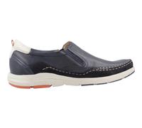 Fluchos - Mocasines de Cuero Informales para Hombre - Shoes - Hombre - Azul - 42 EU -