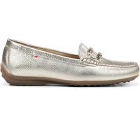 Mocasines de mujer Fluchos F2156 Bruni METAL_PLATINO 38