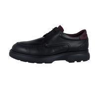Fluchos Odin: Zapatos Con Cordones Para Hombre Negro Piel Ligero Comodo F1853