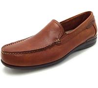 FLUCHOS Orion, Mocasines Hombre, Tornado Cuero Tabaco, 45