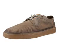 Fluchos - Zapato Casual de cordón elástico,Blucher de Piel,Plantilla Extraible,Suela de Goma,Liso, para: Hombre Color: MARMOTA Talla:45, F1947