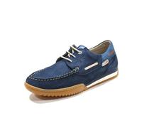 Fluchos Zapato Casual de Nobuk, con Suela de Goma - F2434 para: Hombre Color: Oceano Talla: 45