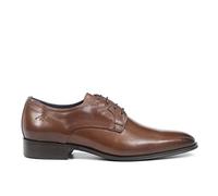 Fluchos - Zapato de Hombre - Cesar 9668 - Zapatillas de Ciudad y Derbies para Hombre - Cierre con Cordones - Suela de Goma - Color Marrón - Talla 42