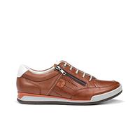 Fluchos - Zapato de Hombre - ETNA F0148 Habana Cuero - Zapato de Piel - Cierre con Cremallera - Color Marrón - Talla 40
