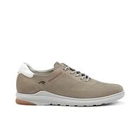 Fluchos - Zapato de Hombre - Jack F1158 Delbuck Marmota - Zapato de Piel de Nobuck - Cierre con Cordones - Doble amortiguación - Color Beige - Talla 39