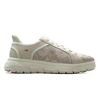 Fluchos - Zapato Deportivo Casual de cordón elástico,con Suela Blanca de Goma,Calado,cuña para: Mujer Color: Hielo Talla:39