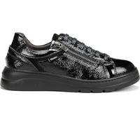 Fluchos - Zapato F1666 Negro Mujer Cuero Mujer Color: NAPLAK C. Negro Talla: 39