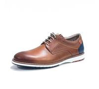 Fluchos Zapatos Casual de Piel, con cordoneras y Suela de Goma - F1978 para: Hombre Color: Cuero Talla: 46