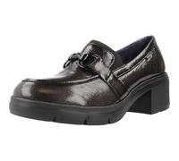 Fluchos - Zapatos mocasín tacón - Cuero para: Mujer Color: Rock Grafito Talla: 38