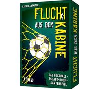 Flucht aus der Kabine: Das Fußball-Escape-Room-Kartenspiel | Geschenk für Fans von Fußball, Rätseln, Krimispielen. Zu Geburtstag, Weihnachten. Ab 12 (Flucht aus, Band 13)