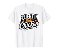Fluent Chicken Patio Keeper Humor Guardiana De Gallinas Camiseta