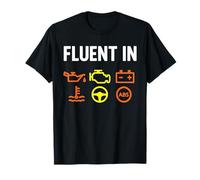 Fluent In - Car Guy Muscle Car Mecánico Camiseta