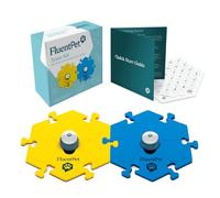 FluentPet Kit de comprobador de Botones de Sonido, Botones de Perro para comunicación, Botones parlantes compactos para Perros y Gatos, Juego de Botones para Hablar con 2 Botones grabables y 2